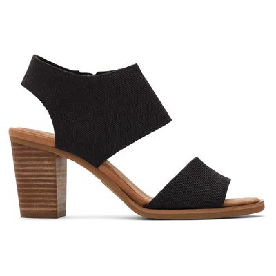 TOMS TOMS Majorca Cutout Women's Shoes Black Woven : 5 B - Medium, Textile/Suede