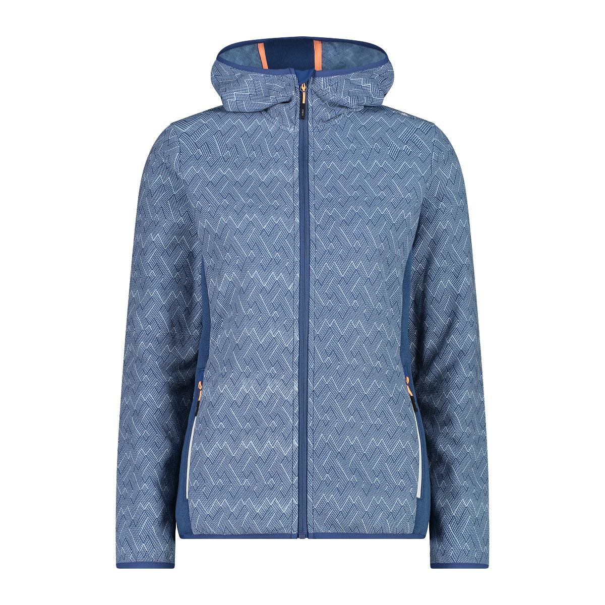 CMP Women's Hooded Fleece CMP Knit Tech