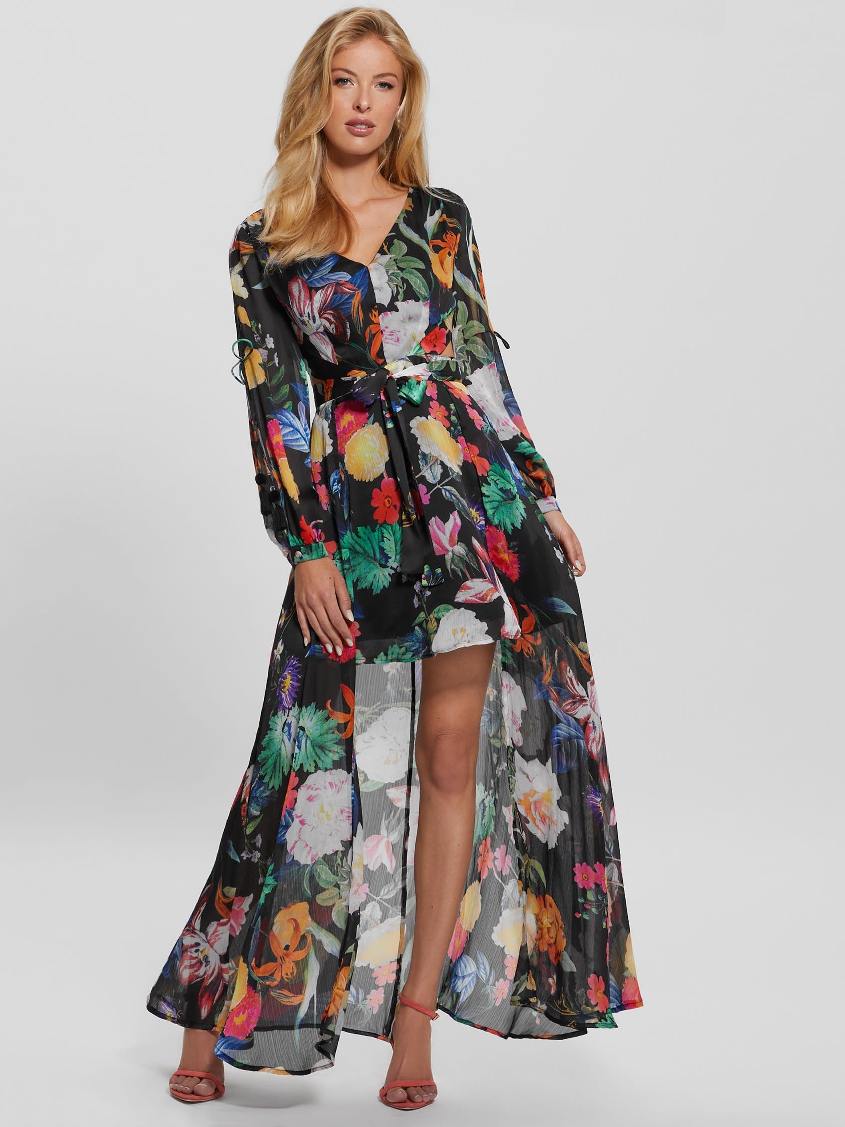 Guess Women's Long Sleeve Dress Guess Farrah