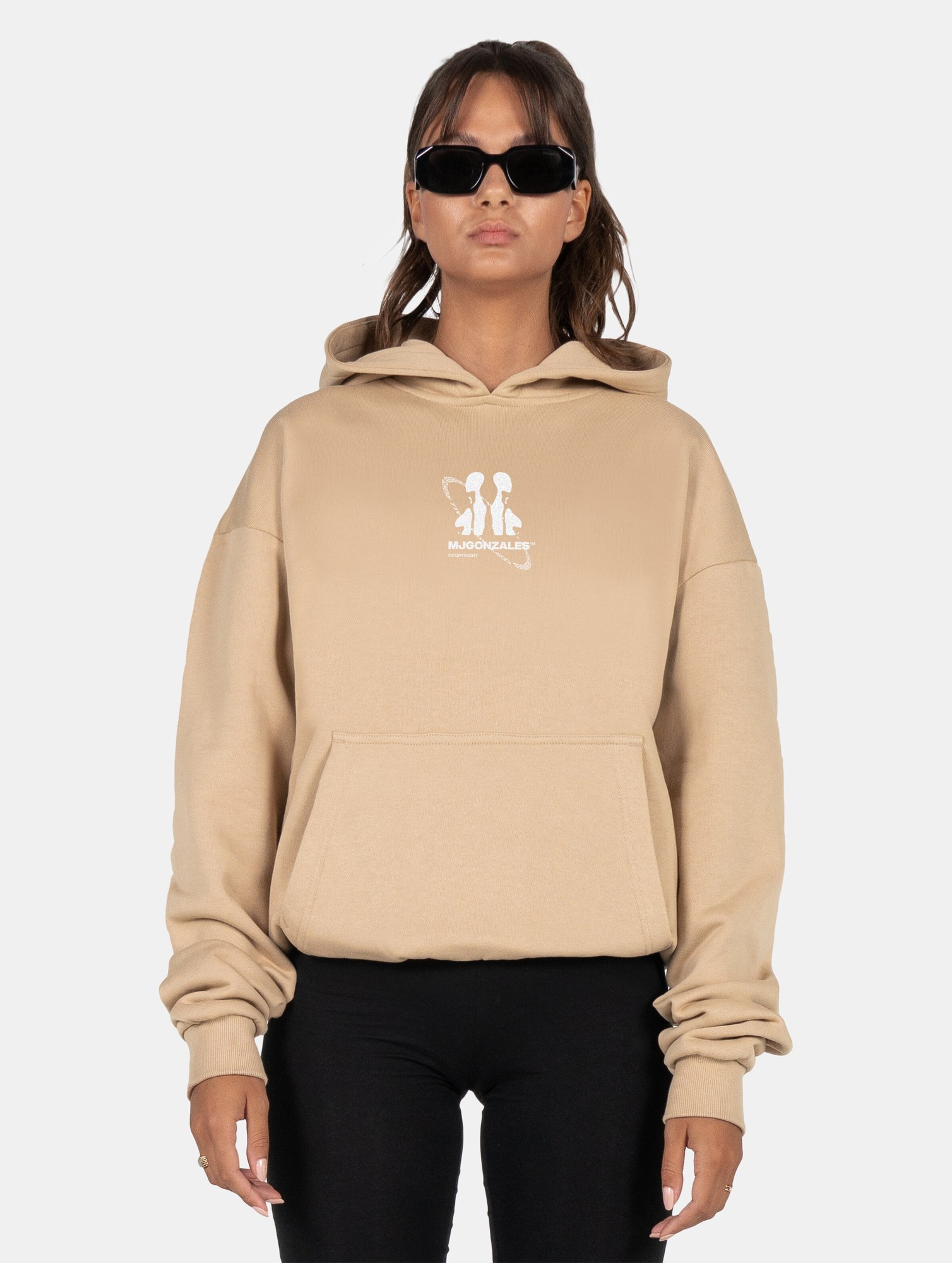 Women's oversized hoodie MJ Gonzales Circle x Heavy - image 4