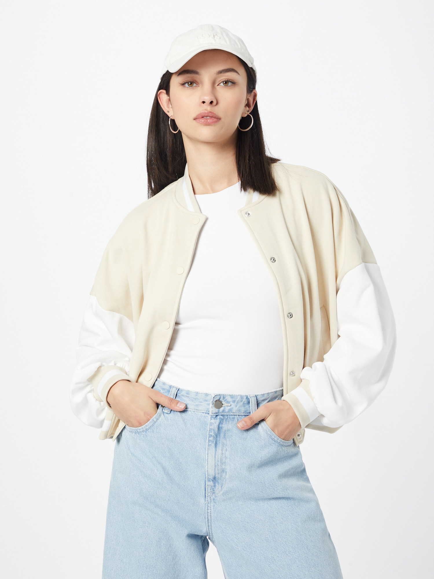 Women's oversized jacket Urban Classics 2 Tone College Terry - image 4