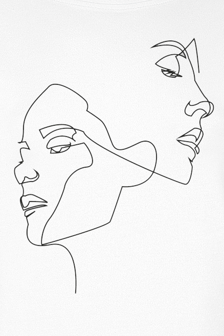 Women's T-shirt Mister Tee one line - image 3