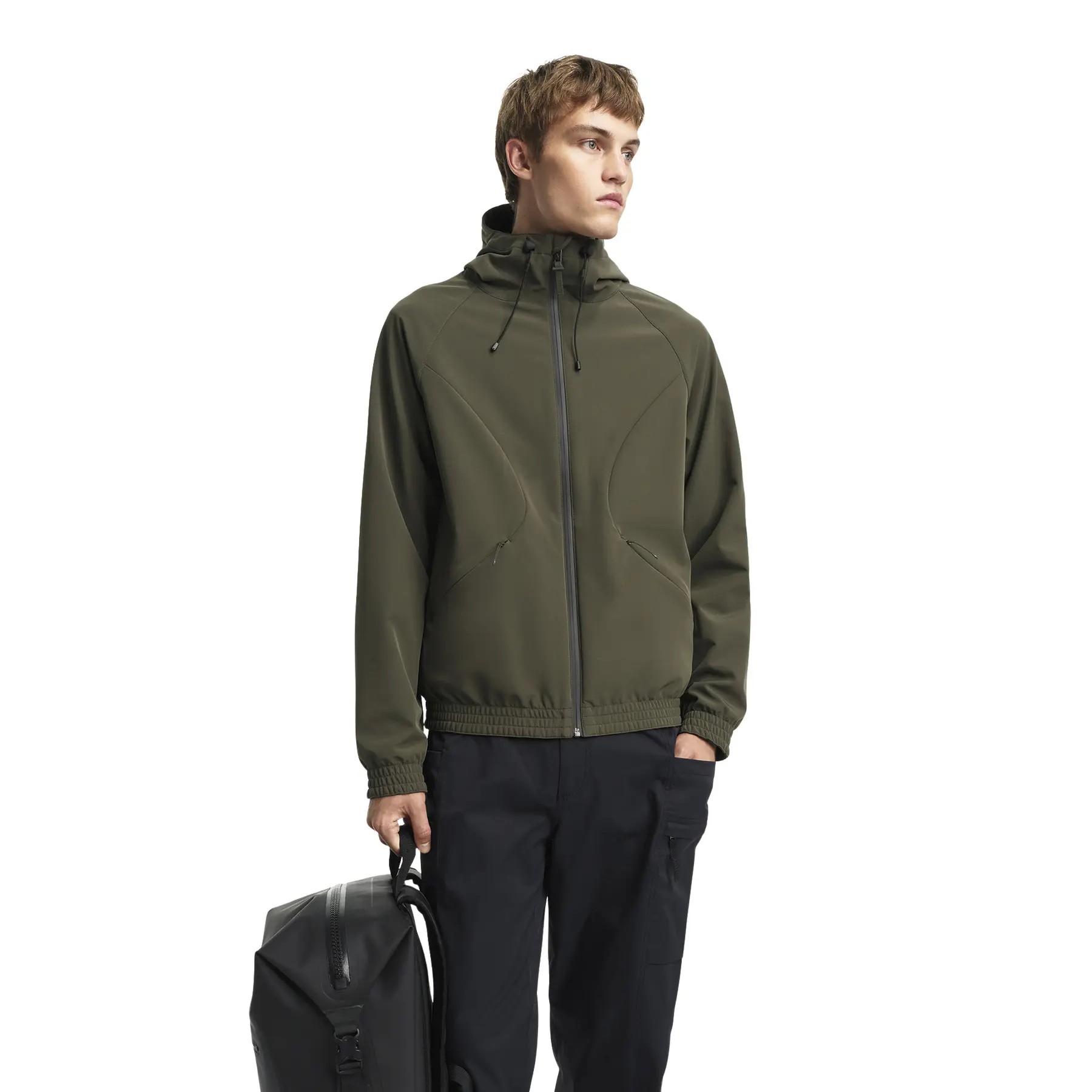 Aigle Zipped Softshell Hooded Jacket Aigle AIW25MFLE011