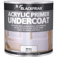 Blackfriar Quick Drying Acrylic Primer Undercoat White 500ml - image 3