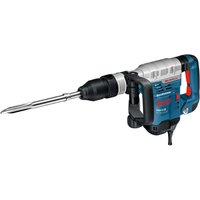 Bosch GSH 5 CE SDS-Max Demolition Hammer, blue and silver body, black handle, 1150W, 240V, with chisel bit.