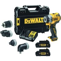 Dewalt DCD703L2TGB 12V XR Brushless Multi-Head Drill Driver - image 2