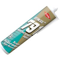 Brown Dowsil 4024908C05 310ml silicone sealant tube with white nozzle and bold white text on the label.