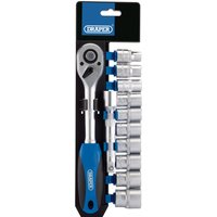 Draper 1/2" Metric Socket and Ratchet Set - image 2