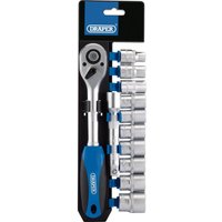 Draper 1/2" Metric Socket and Ratchet Set - image 4
