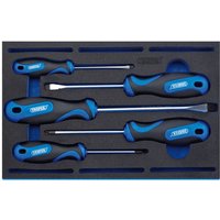 Draper 5 Piece Screwdriver Set with EVA Foam Tray - image 2