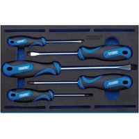 Draper 5 Piece Screwdriver Set with EVA Foam Tray - image 3
