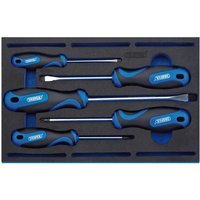 Draper 5 Piece Screwdriver Set with EVA Foam Tray - image 4