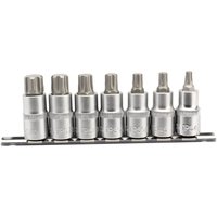 Draper 7 Piece Square TORX-STAR Plus Socket Bit Set - image 2