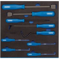 Draper 9 Piece Scraper, Hook and Pick Set with Tray - image 3