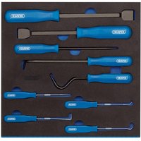 Draper 9 Piece Scraper, Hook and Pick Set with Tray - image 4