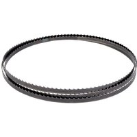 Circular Draper two-wheel bandsaw blade, 200mm, with sharp teeth and metallic finish.