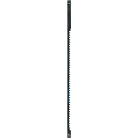 Dremel Moto-Saw MS20 wood blade, narrow black metal strip with fine teeth, set of five blades.