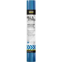 Blue roll of Everbuild Sika surface protector, 600mm x 25m, with white label and black cap.