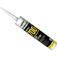 Translucent Everbuild 700T LMN Silicone in a 300ml tube with a pointed nozzle, black and yellow label.