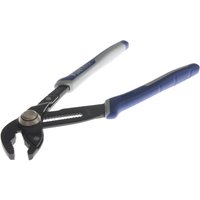 Black and blue Expert multigrip pliers with slip joint and ergonomic handles, 311mm length.