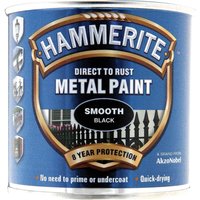 Hammerite Direct to Rust Smooth Finish Metal Paint Black 250ml - image 4