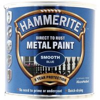Hammerite Smooth Metal Paint - Blue - image 4