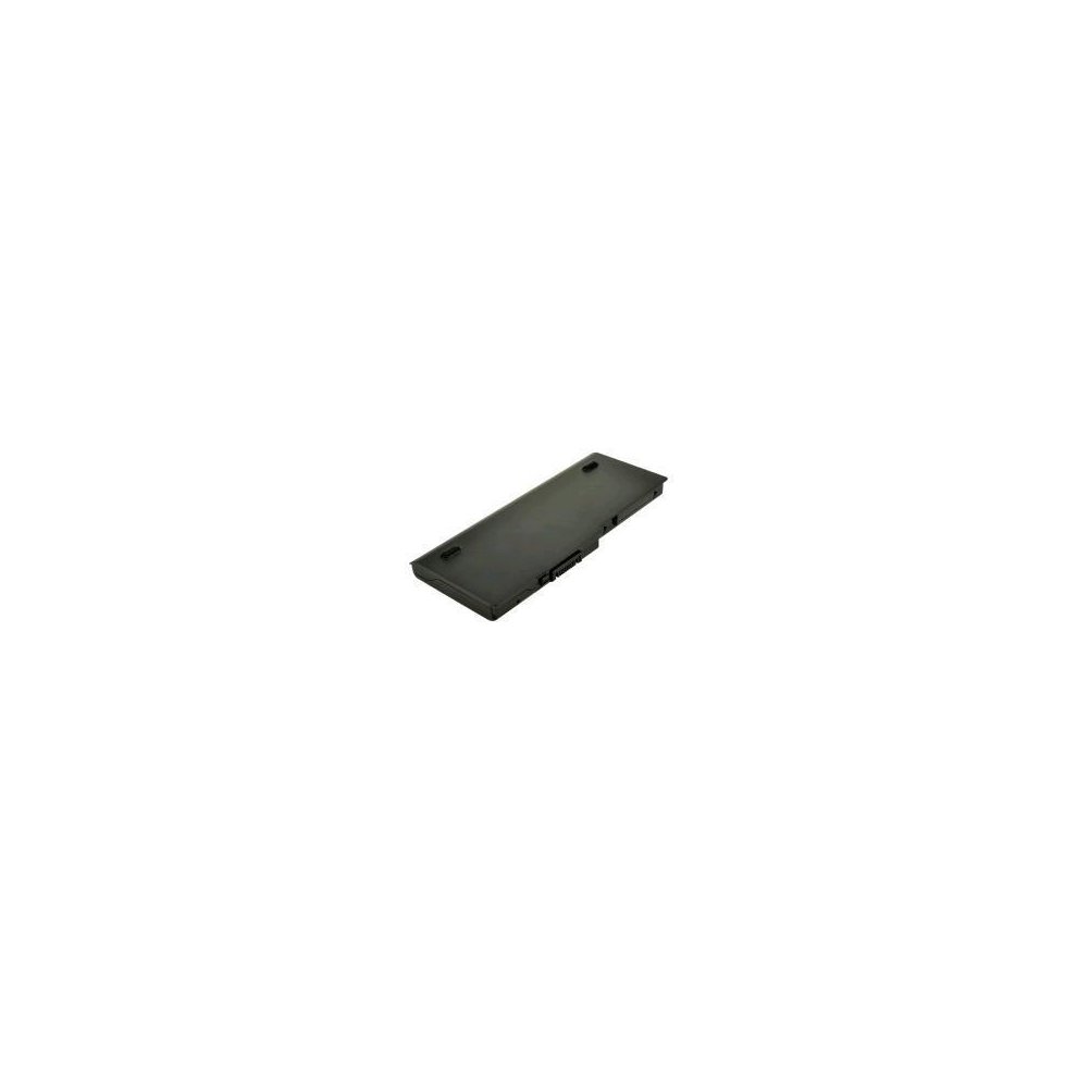 Black rectangular Li-Ion laptop battery with a smooth finish, featuring a label indicating 10.8v and 9200mAh capacity, designed for compatibility with various laptop models.