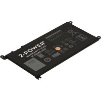 Black rectangular 2-Power 11.4V 3500mAh Li-Polymer laptop battery with white text and multiple symbols on the surface.