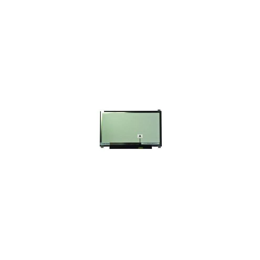 13.3-inch 1366x768 WXGA HD LED matte EDP screen by 2-Power, featuring a slim design with a black bezel and a smooth matte finish for reduced glare.