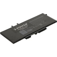 Black 2-Power CBP3672A laptop battery with white branding and connector tabs on the side.