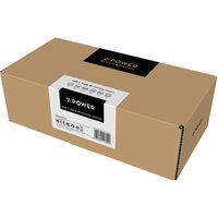 Brown 2-Power DOC0113A laptop dock box with black label and white product details.