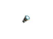 Silver and blue 2N 9154004 intercom system accessory, featuring a circular design with a prominent blue ring and a metallic finish, suitable for enhancing intercom functionality.