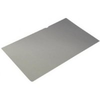 Black 3M desktop privacy filter with rectangular shape and matte finish for 24-inch widescreen monitors.