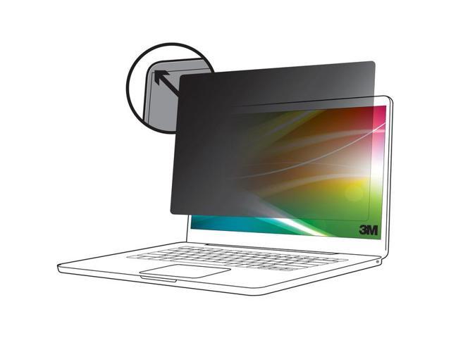 Bright screen privacy filter for 13-inch Microsoft Pro 8, 9, or Pro X, featuring a sleek design and easy attachment mechanism, enhancing screen privacy while maintaining clarity.