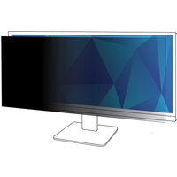 3M Privacy Filter for 29in Monitor, 21:9 aspect ratio, black screen overlay on a widescreen display.