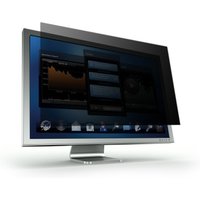 3M Privacy Filter for Desktops BS50.8W9, dark screen overlay on a computer monitor, reducing visibility from side angles.