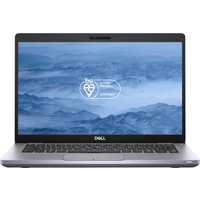 Dell Latitude 5410 laptop, 14-inch screen, silver body, black keyboard, Intel Core i5-10210U processor.