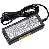 Black Acer AC Power Adaptor 19W 45W with detailed label and coiled black cable