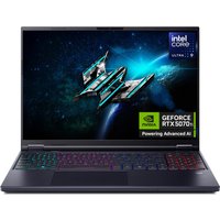 Acer Predator Helios Neo 16 laptop with RGB keyboard, Intel Ultra 9, 32GB RAM, 1TB SSD, GeForce RTX 3070 graphics.