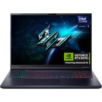Acer Predator Helios Neo 18 laptop with RGB keyboard, large display, Intel Ultra 9, GeForce RTX 3070 graphics.