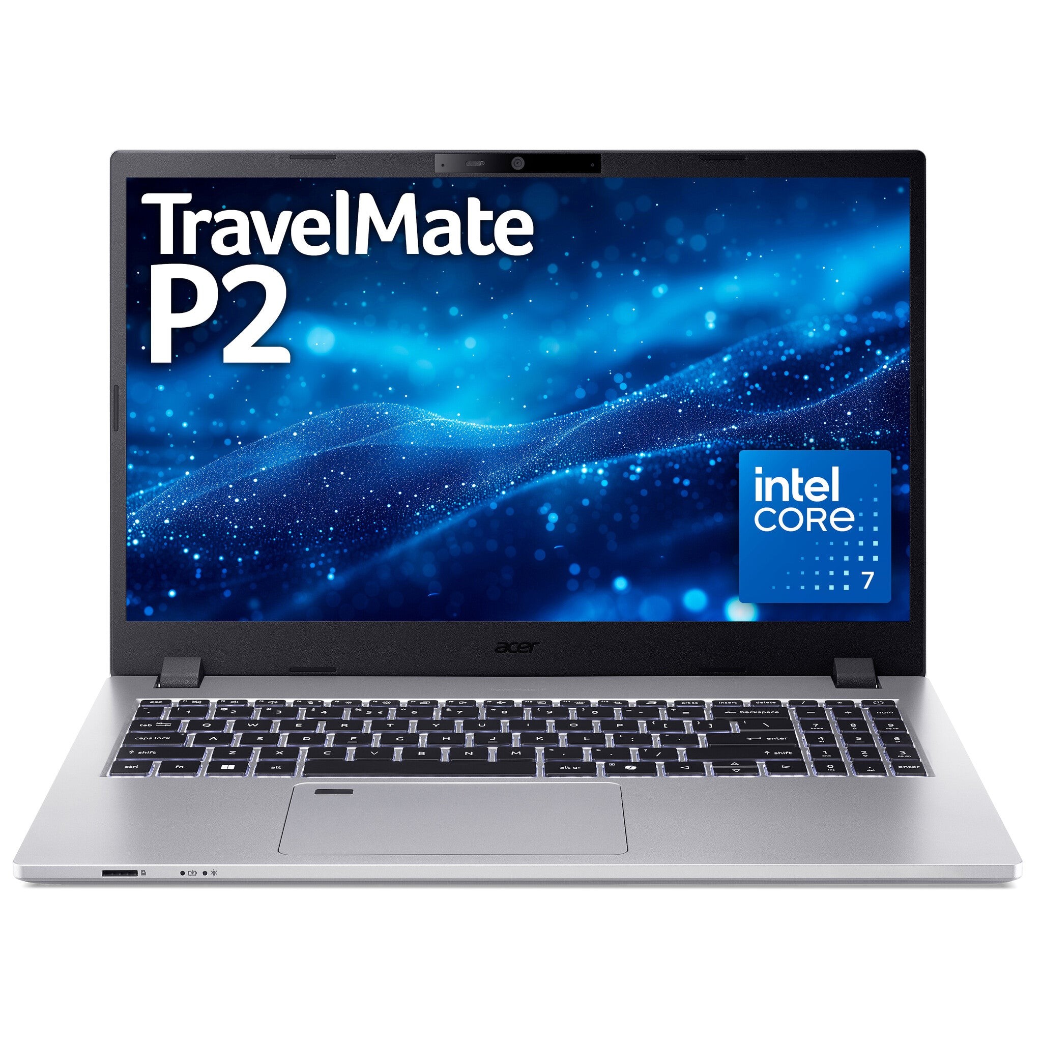 Acer Acer TravelMate P2 Business Laptop (TMP215-55) - Intel Core 7 16GB 512GB SSD 15.6" Full HD Silver
