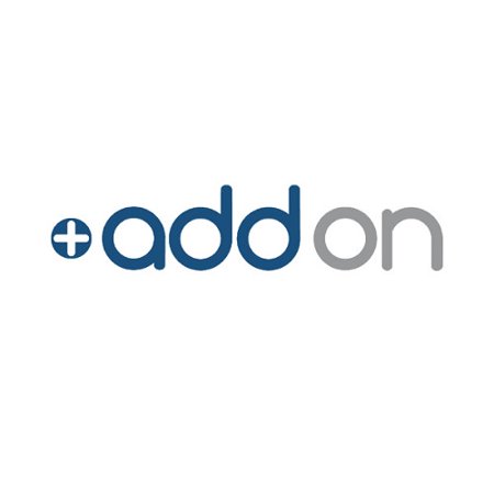 AddOn Networks SFPP-10G-CT50-ZR-AO transceiver module featuring a sleek, metallic design with a compact form factor, ideal for high-speed fiber optic connections.