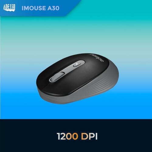 Adesso iMouse A30B mouse Universal Ambidextrous RF Wireless Optical 12 - image 5