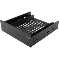 Black Akasa 3.5" adapter with perforated base, designed for SSD/HDD installation in computer bays.