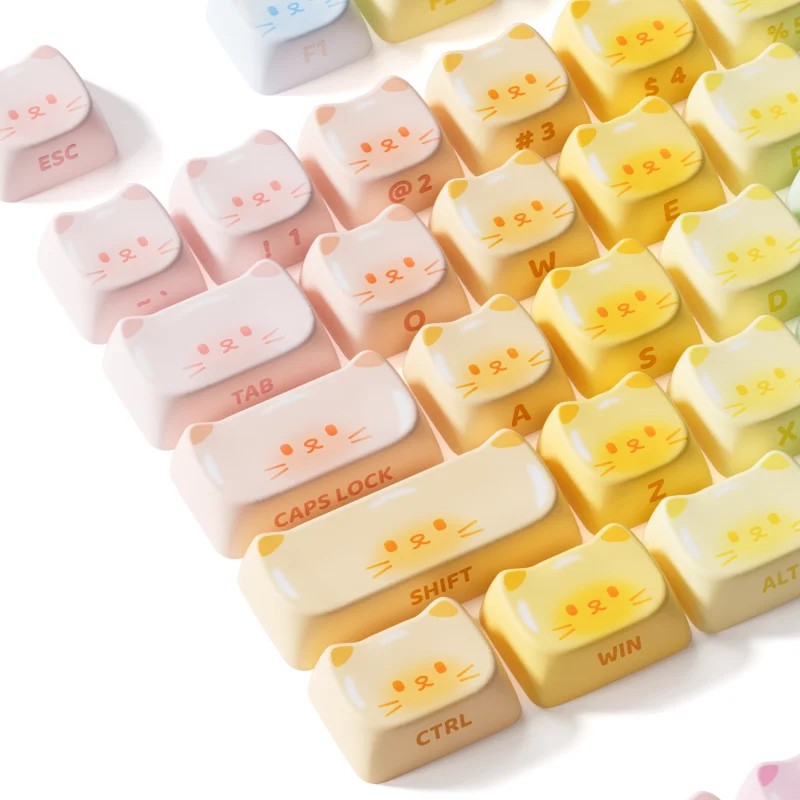 Akko Colorful Cats Keycap Set (142-key) - image 4