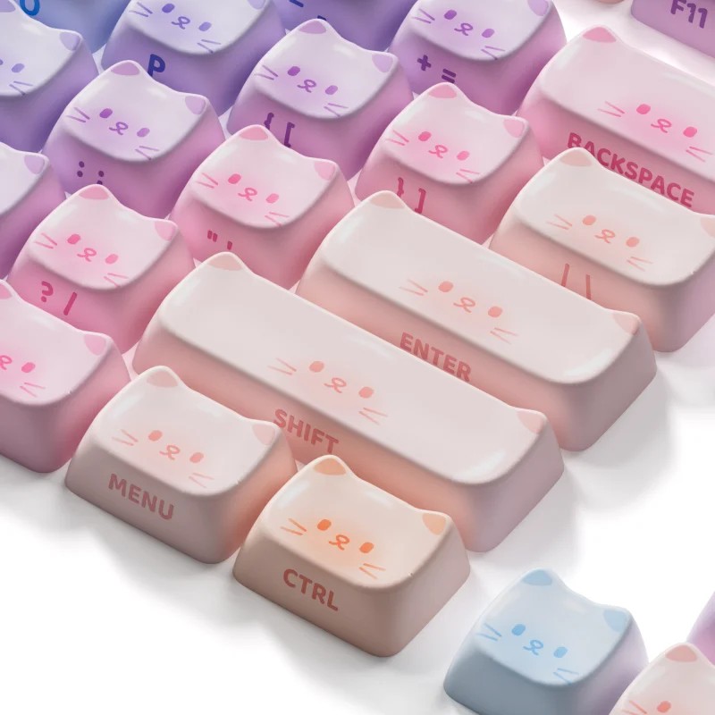 Akko Colorful Cats Keycap Set (142-key) - image 5