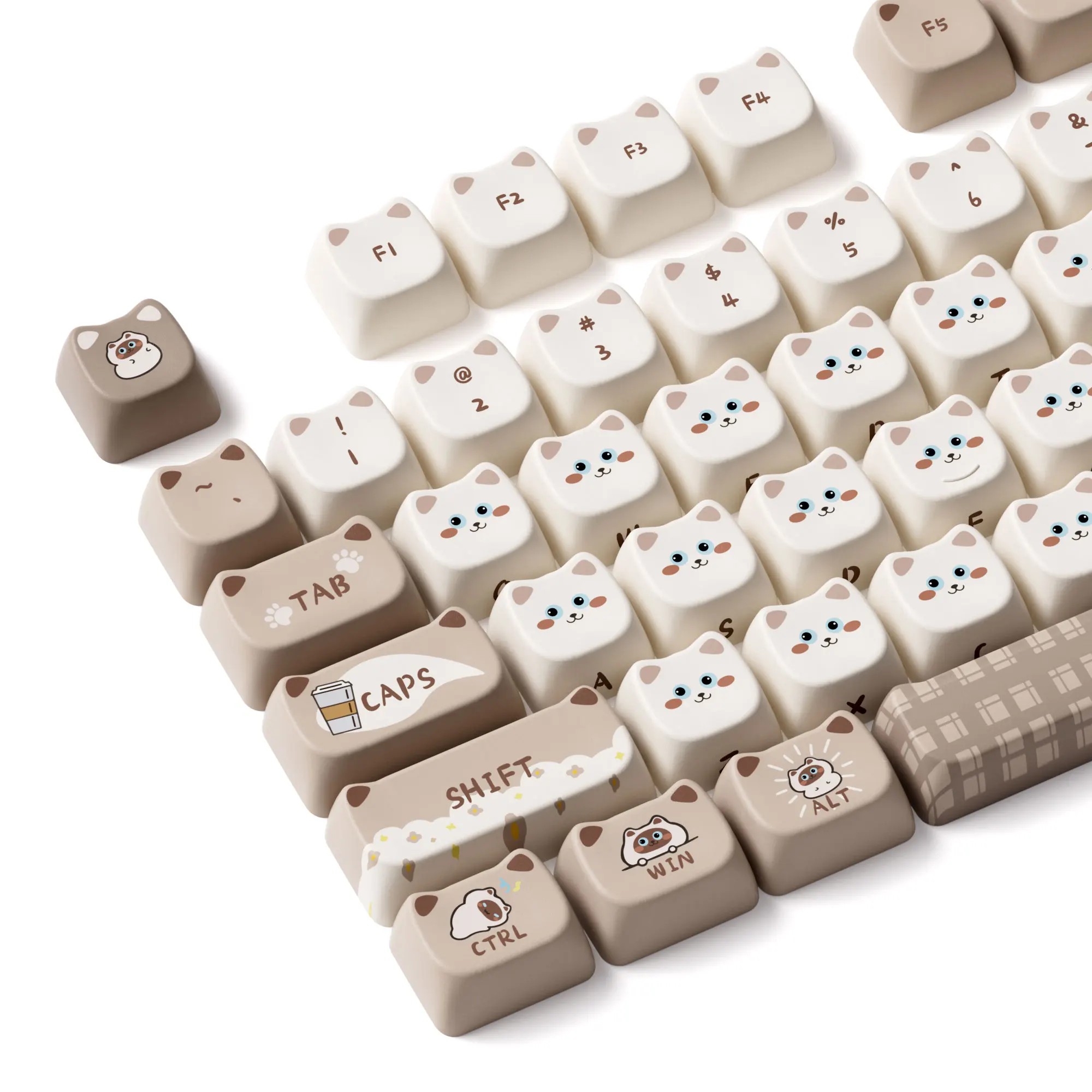 Akko Siamese Cat Keycap Set (142-key) - image 3