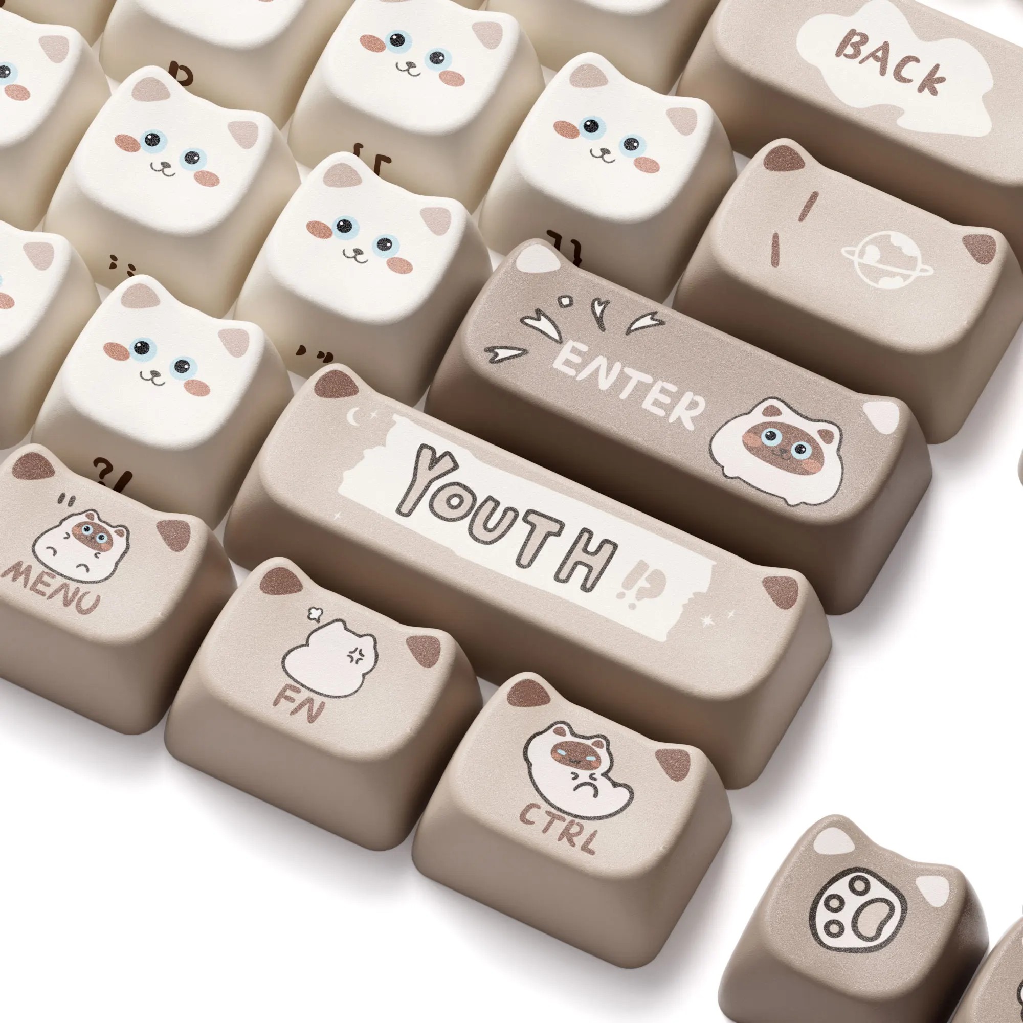 Akko Siamese Cat Keycap Set (142-key) - image 4