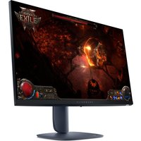 Alienware AW2725DM 27" monitor, 2560x1440 resolution, slim black bezel, displaying a vibrant gaming scene.
