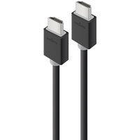 Black ALOGIC 3m HDMI cable with Ethernet, version 2.0, featuring male to male connectors.